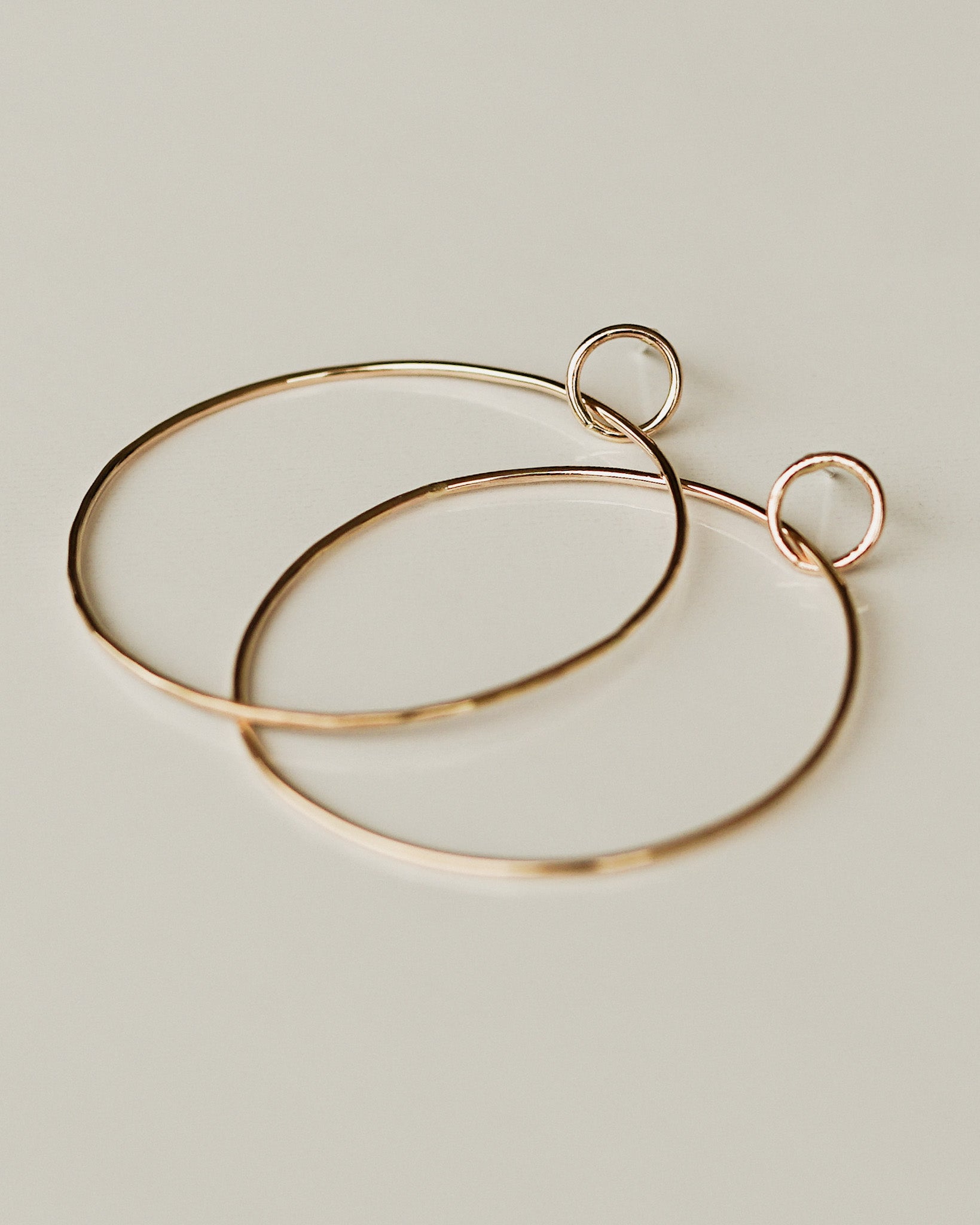 Aazaard (ah-zared) hoops - 14k Gold Filled - large
