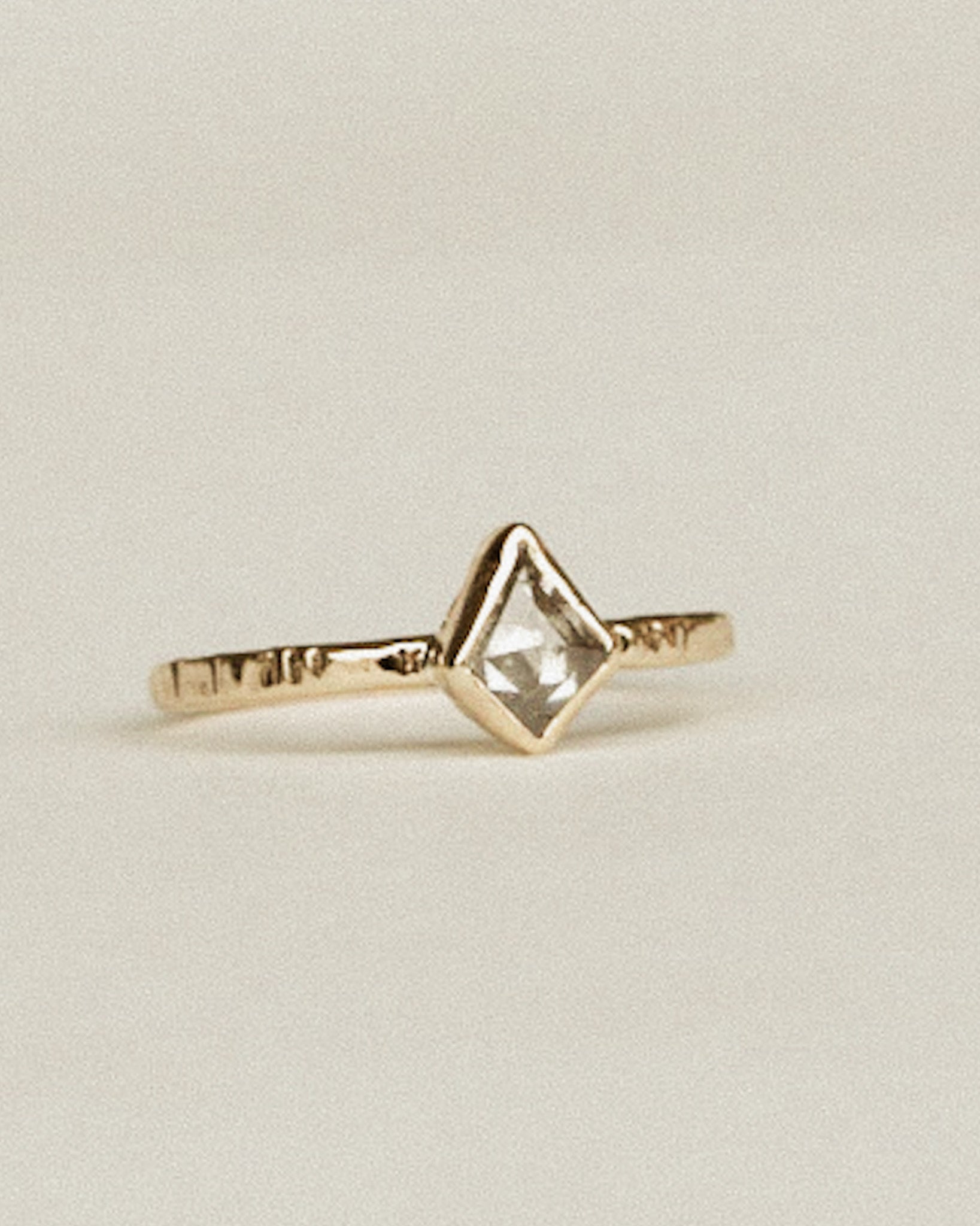 Salt + Pepper diamond ring size 6.5
