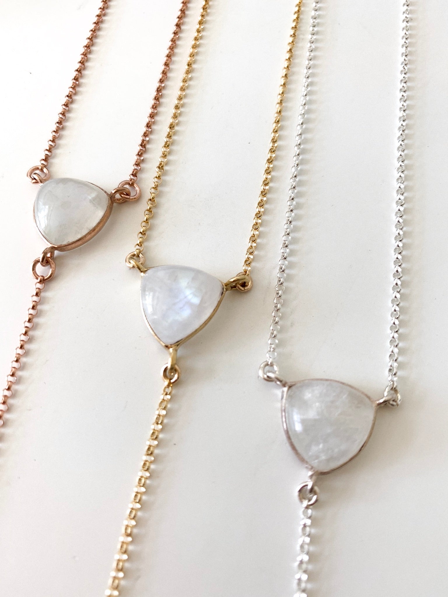 Moonstone lariat