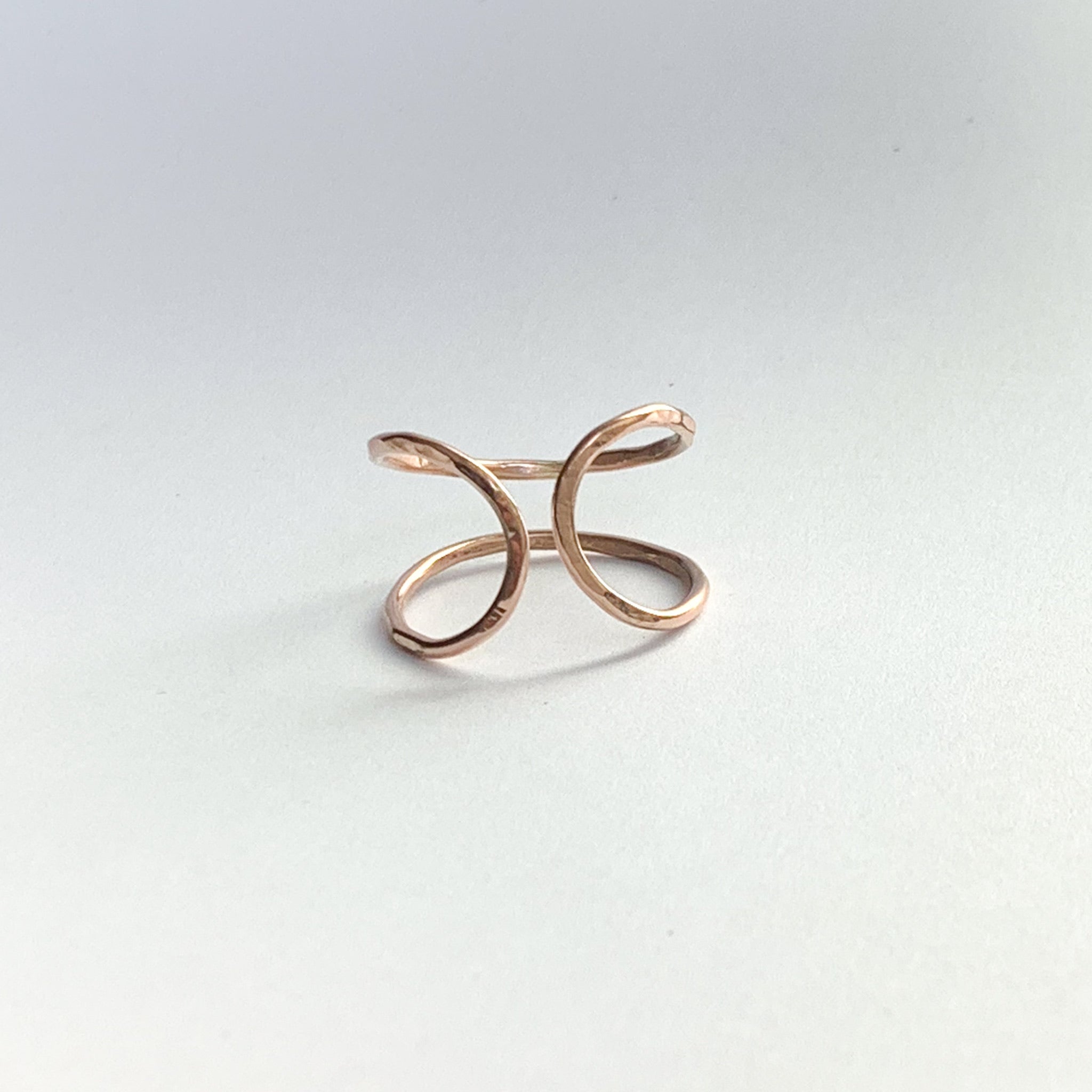 Unity ring - rose gold