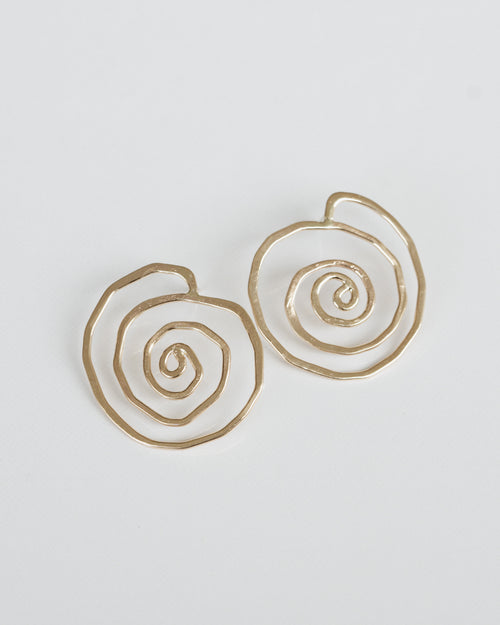 SPIRAL EARRINGS - 14k Gold Filled