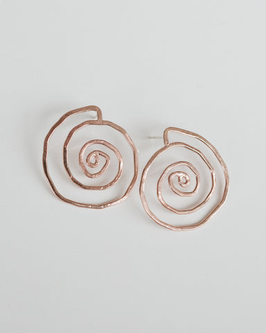 SPIRAL EARRINGS - Sterling Silver