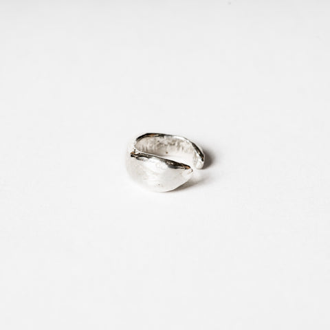 Herkimer diamond hoops - sterling silver
