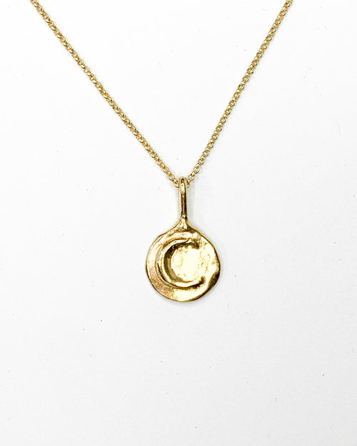L U N A • necklace 14K Gold Vermeil