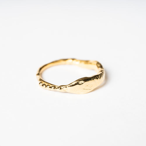 SNAKE RING - Gold Plated