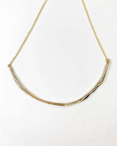 mini moonphase necklace - sterling silver