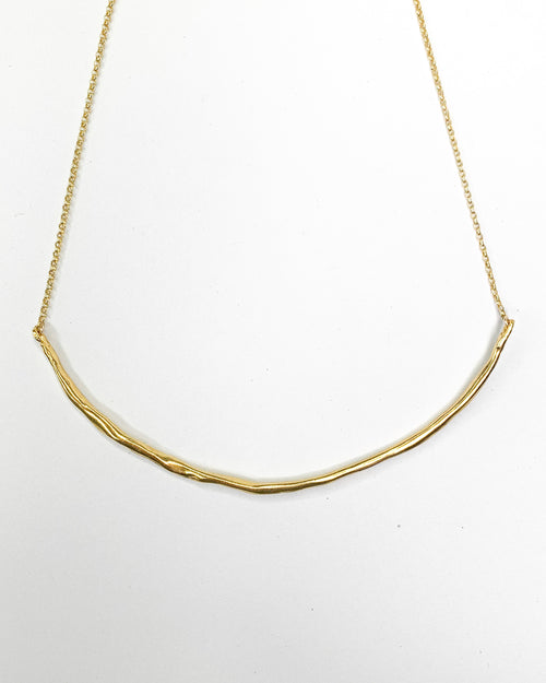 R A Y • collar 14k gold vermeil